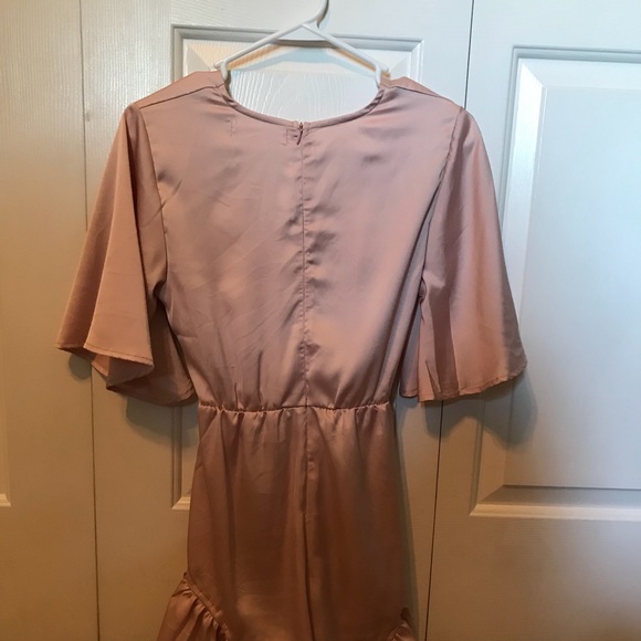 reverse silk romper - Picture 2 of 4